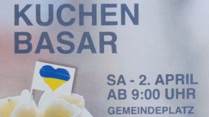 Kuchen Basar für Ukrainische Flüchtlinge